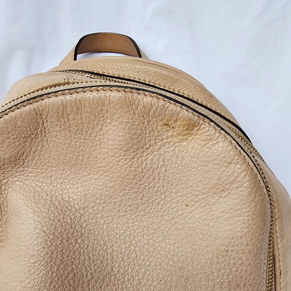 Michael Kors Rhea Zip Medium Size Backpack Soft Pink‎ Leather Blush